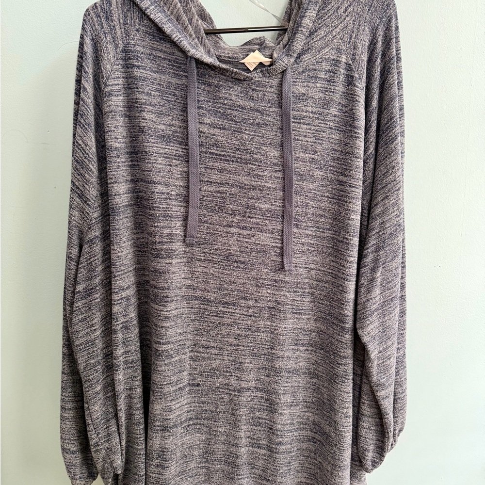 Gray Hooded Sweater
